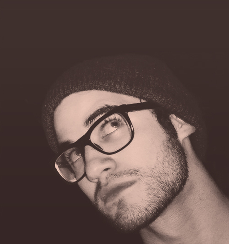 darren criss; a name that brings butterflies to my stomach, make me smile and isn't just a name but an inspiration.