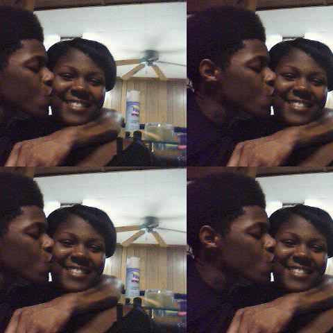 What Must I SAY ? :) Yeaa, Peaches BHAD nd Dont caree` who mad ! My'NIGGA bad lookinn like ah bagg of $$$$ ;) i love my E'vante  . Follow me or eat dat3