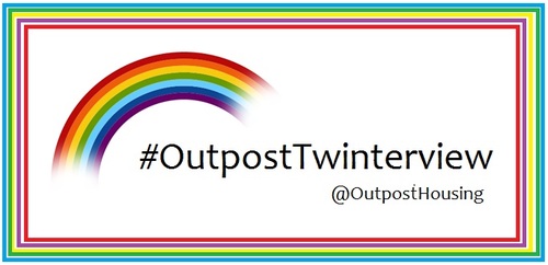 A live interview on twitter with @OutpostHousing. We bring you the twinterview an hour later! Jonathan Ross aka @wossy will feature as a special guest in Jan!