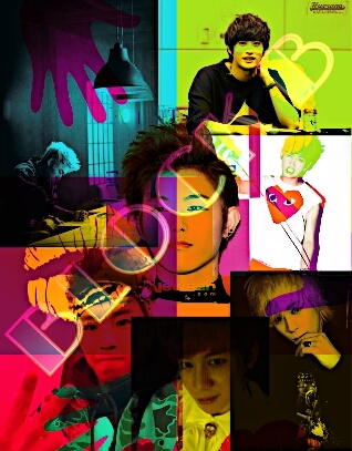 Here to show our support for the lovely gorilla pirates that go by the name Block B ♥