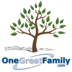 OneGreatFamily is an online genealogical service which allows everyone to combine their knowledge and data to build one huge, shared database.