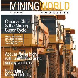 Mining World is a bold trade magazine reporting on the mining community, innovation and engineering.
