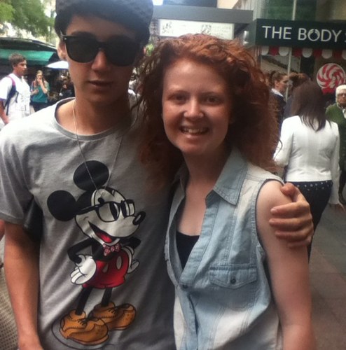 The Janoskians are fucking legends. Met Luke, Jai and James on 4/12/12. I follow back! ☺ #NOTABOYBAND