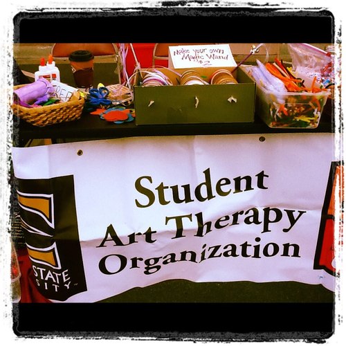 This is Emporia State's Student Art Therapy Organization's twitter. It will be updated with upcoming events and important news. Please ask us any questions!