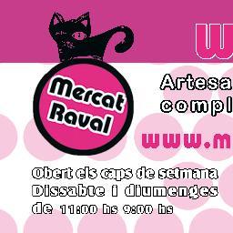 MercatRavalbcn's profile picture. El Mercat Raval es una feria de diseñadores urbanos formada a partir de la inspiración de artistas y creadores de prendas y complementos de los más variado.