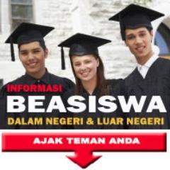 Informasi Beasiswa S1 S2 S3 Dalam negeri dan Luar Negeri

Facebook Pages
https://t.co/GRuFdWwg3I…