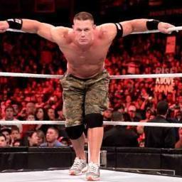 John Cena never give up, and therefore the need for all of their fans