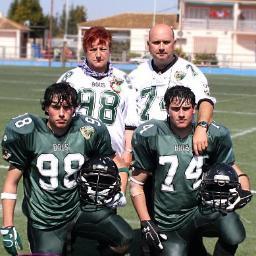 soy jugador de un equipo de futbol americano