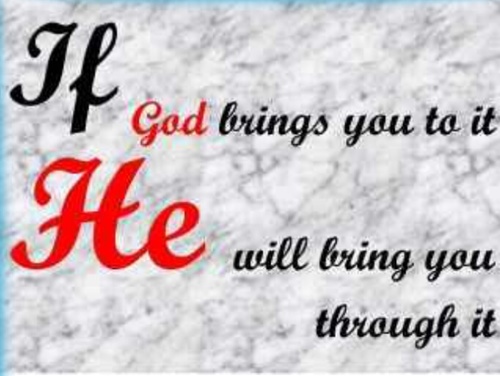 I can do all things through Christ who strengthens me. Philippians 4:13