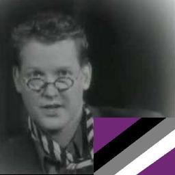 The Asexual Icon. As seen on the Late Late Show with Craig Kilborn. Follow me and I'll follow you... just not to the bedroom. #Asexual