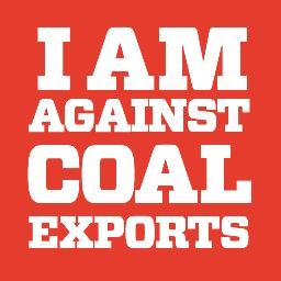 Communities against coal export.