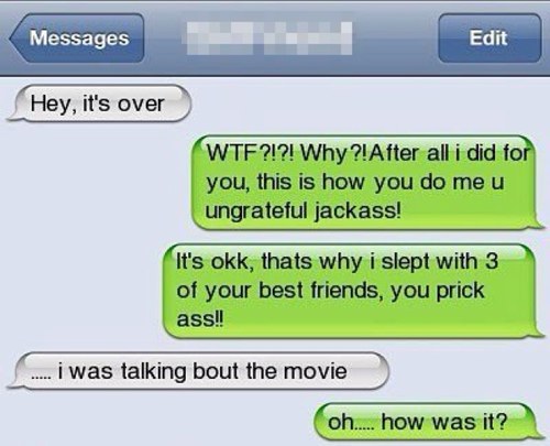 Tweeting funny text messages