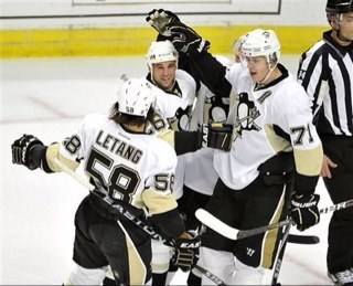Huge Penguins fan!! Me and my daughter watch any hockey game we can but PENS come 1st!!