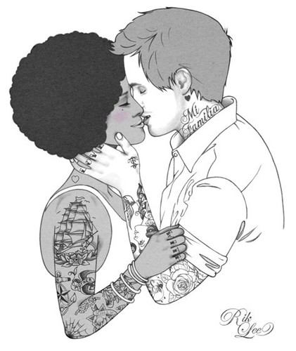 A page where young black women and young white men can hook up and/or chat. #InterracialLove