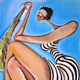 Down to earth, soulful, & funky art.. Art on my mind and my mind on my art.. go to website to purchase art so I can eat.