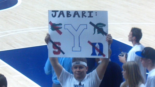 Just loving life behind the backboard! ooo did he just make that??? .... I COULDN'T SEE