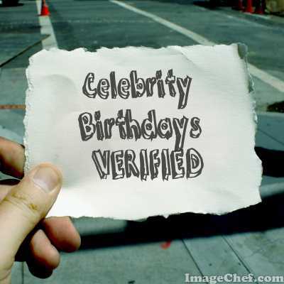 Celeb_Bdays's profile picture. Keep up 2 date wid Celebrity Birthdays. Sum 1 born on da same day as U & is famous, want 2 see. Give us a follow Also see wat dey have sed about der age & bday!