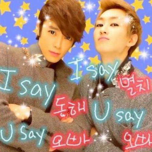 SUPERJUNIORのドンヘbotで~す!^^よろしくな!!フォローしてくれたら@嫌いになったらブロック(^^)d寂しがり屋で嫉妬深い! 男前でチャラくて魚でヘラヘラして空気よめないけどヨロシク!!