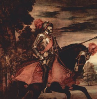 Carlos I de España y V del Sacro Imperio Romano Germánico. Defensor de la Fe.