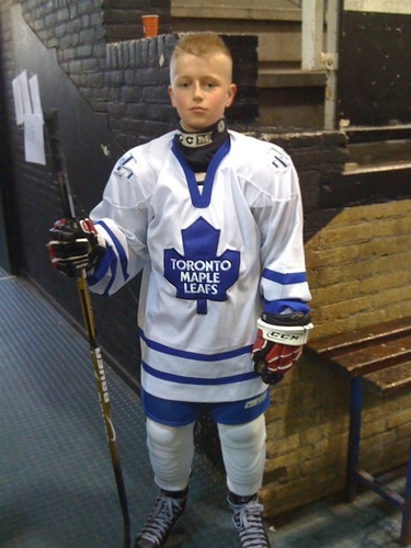ice-hockey, 13 years old, soccer, AJAX ! BARCAA !