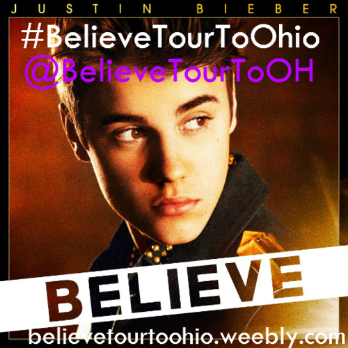 Your Justin Bieber Ohio HQ! My other account is @BelieveTourToOH! tweet me for follow backs!
