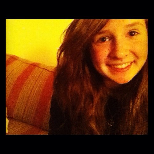 Sophmore, 15(: #augustbaby #teamiphone #inspiredbyizzy #RIPAllie Smile you are beautiful