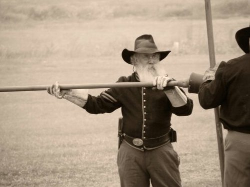 Reenactor of War for States Rights