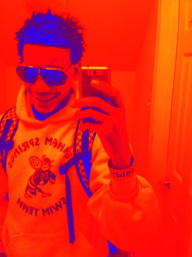 15..i ride the short bus bc my swagg so retarded((; WHS..im immature..i act like my shoe size..i wear a size 8((; i skate until my feet hurt-lil wayne((: