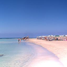 Beautiful beach in south west Crete