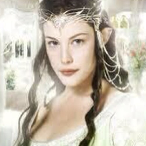 I'm lady Arwen, Daughter of Elrond from Rivendell, Queen of Gondor, Keeper of the evenstar. Happily married to Aragorn :)
