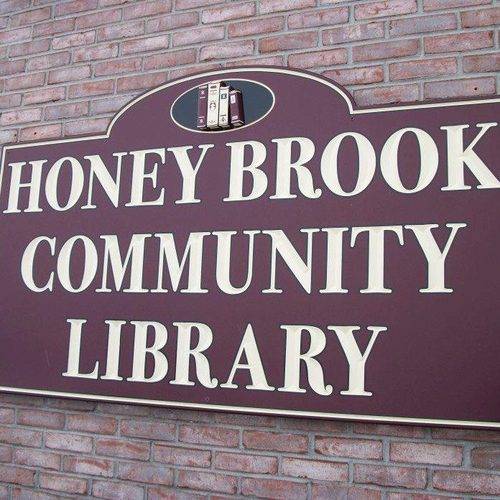 Small rural library in Chester County, PA. Books, books, and books!