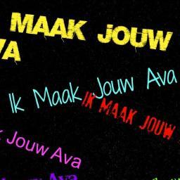 Stuur ons een plaatje en welke tekst je erbij wil en wij maken jouw ava!