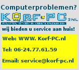 Korf-PC.nl is een organisatie die mensen helpt om binnen de informatie technologie werkend te blijven met een toekomstige blik!