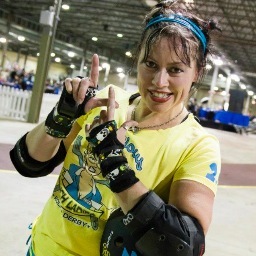 Savvy fundraiser, sweaty, roller derby player (Bustin Biever), adventurous travel maven. Lover of kindness and laughter.