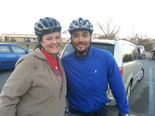 a full time cyclist riding real slow, so get outta my way