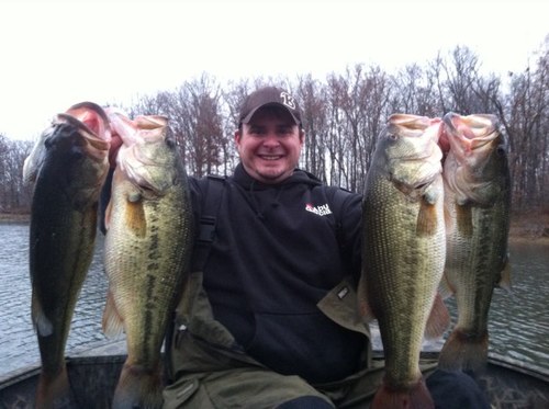 I love to catch bass and shoot ducks!!!!! Indiana