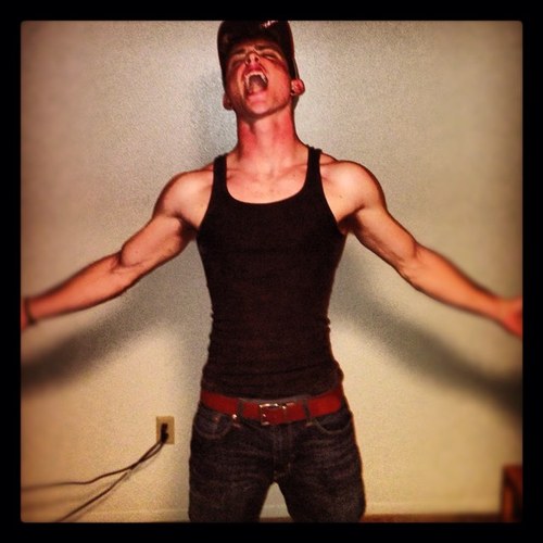 Stop... drop it... kaboom baby, rub on my nipples.