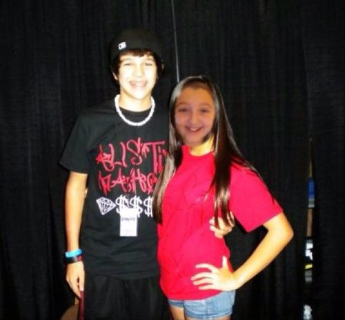 i love @austinmahone!!!! austins grandpa followed me on1/6/12!!!!! happy about that..:) on an p.s. i follow back!!!:D