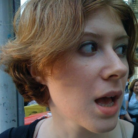 precocious publishing professional, native Noo Yawker, grammar nazi, primate lover