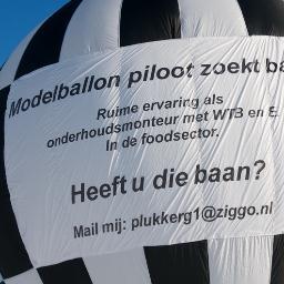 Modelballonpiloot zoekt baan als onderhoudsmonteur in de dagdienst #jouwBaan
