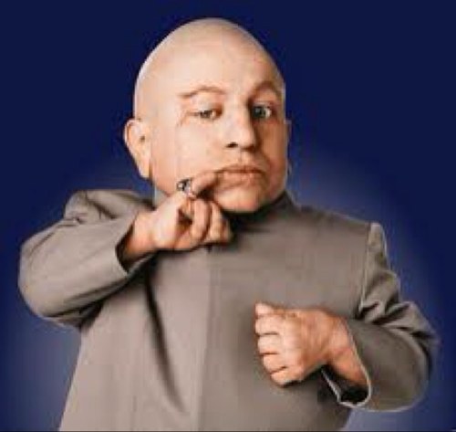 I might be small, but i have a huge peice. PERIOD