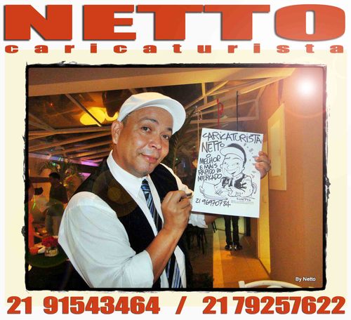 O melhor e mais rápido caricaturista para festas & eventos do mercado.Pontualidade, competência e