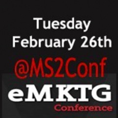 Welcome to the @MS2Conf eMarketing Conference Twitter Page! Join us February 26 at Fanshawe College, London http://t.co/Z1lu6gdX to REGISTER