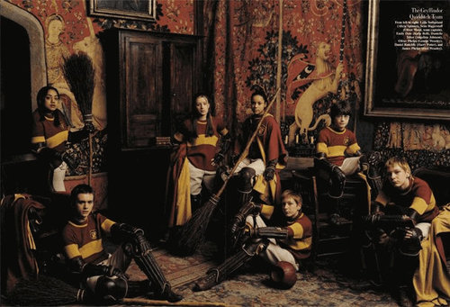 The Quidditch Team for Gryffindor House in Hogwarts School Of Witchcraft and Wizardry...{RP} Main Captain: @OliverWoodd #MultipleCaptain