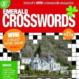 emeraldcrosswds's profile picture. Emerald Crosswords is Ireland NEW, home-produced crossword magazine. It is a compact, convenient publication for crossword enthusiasts who appreciate a variety