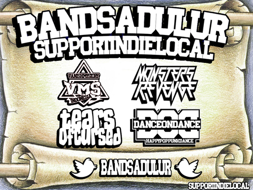 LINE UP:
@DODsrg @TOCofficial @ACFDofficial @vanishmystory @monstersrevenge @PlantMC_ @JARUMband @RIMemoband @gamblersgame @LTD_Indonesian