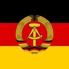 Canal de la República Democrática Alemana (RDA) / Deutsche Demokratische Republik (DDR), Estado socialista fundado en 1949 y disuelto en 1990.