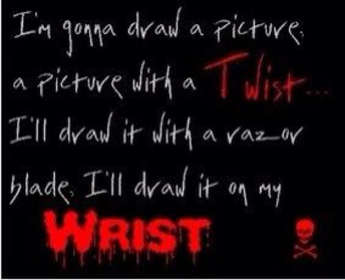 obeying #ana and her rules. #selfharm CW: 107 GW: 65 I'm a fucked up girl and need to be skinny. #anafamily 12 years old :)