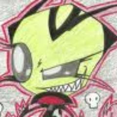 ~17, theme song I Feel Like A Vampire by Falling In Revarse, has very big crush on Dib, has 2 Unit Sirs~ *does creepy psycho smile* #TeamAlienPsycho #Single