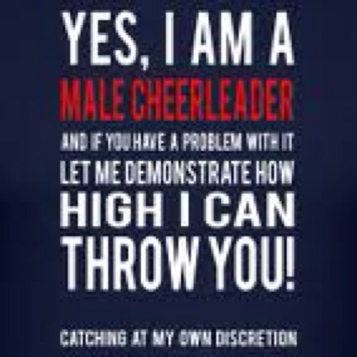 CheerleaderMale's profile picture. I am a male cheerleader from Virginia. I love helping people and I will always be here for you.
